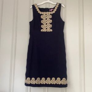 Lilly Pulitzer Gold Detailed Sundress